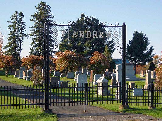 st andrews cemetery melbourne quebec