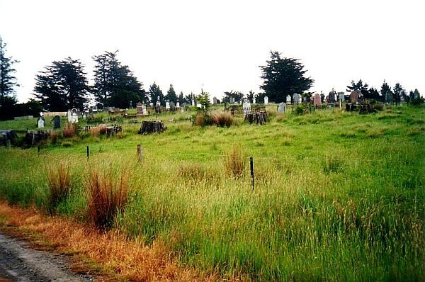 Herbert/Otepopo Cemetery Waitaki, Otago Province, New Zealand