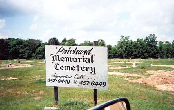 Prichard Memorial Gardens Mobile County Alabama