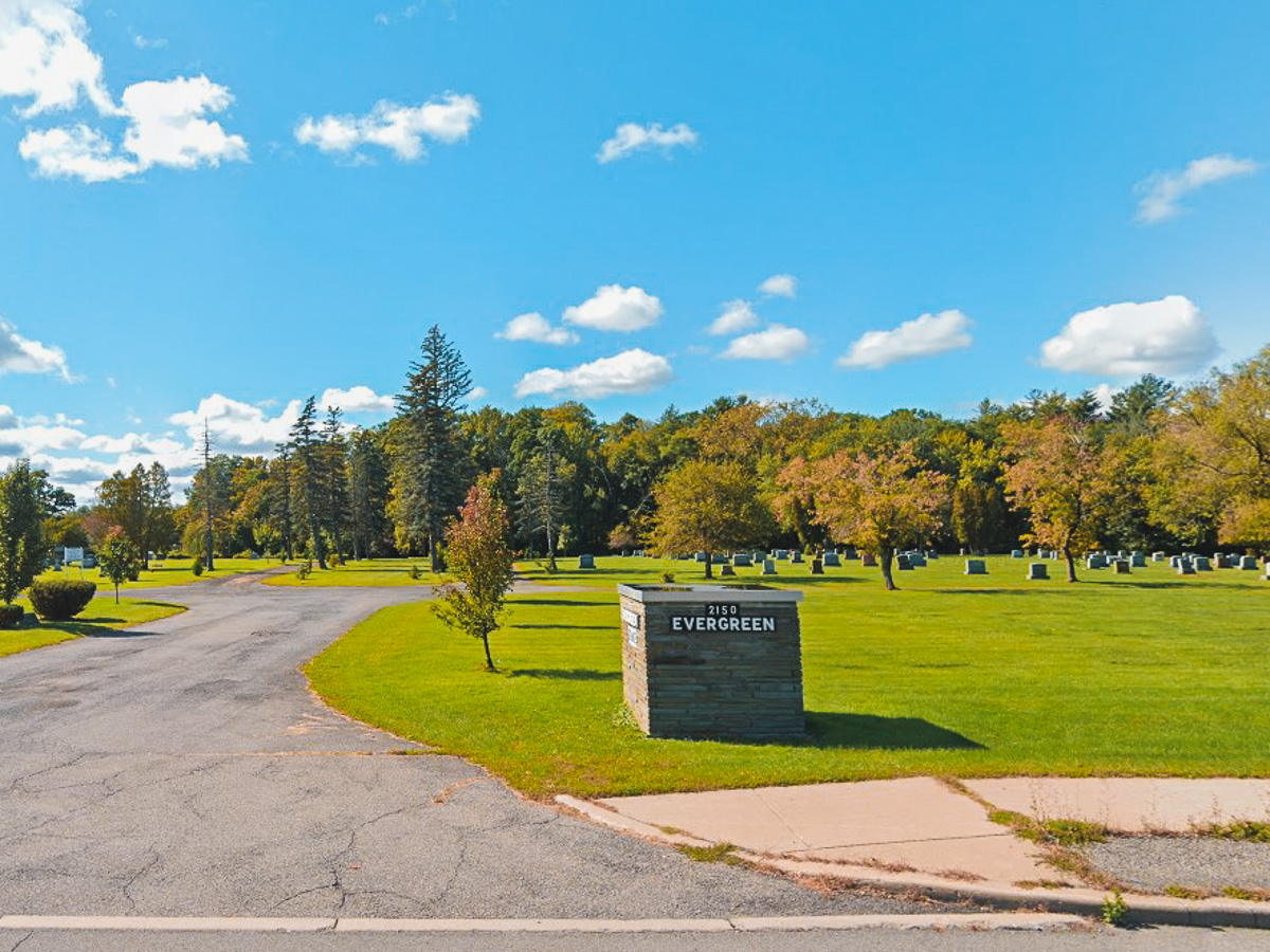 evergreen memorial park, colonie, ny