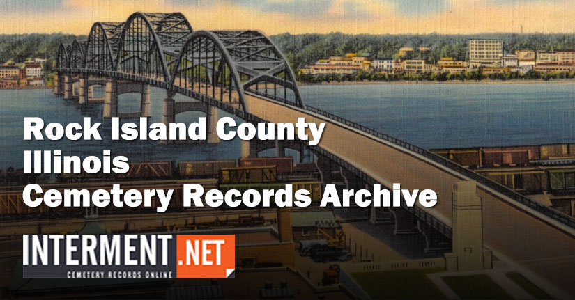 Rock Island County Cemetery Records Illinois Genealogy