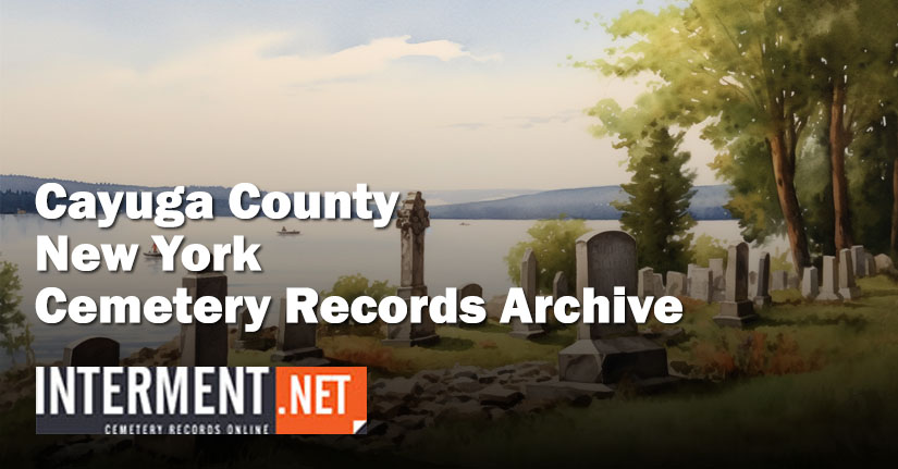 cayuga county new york cemetery records