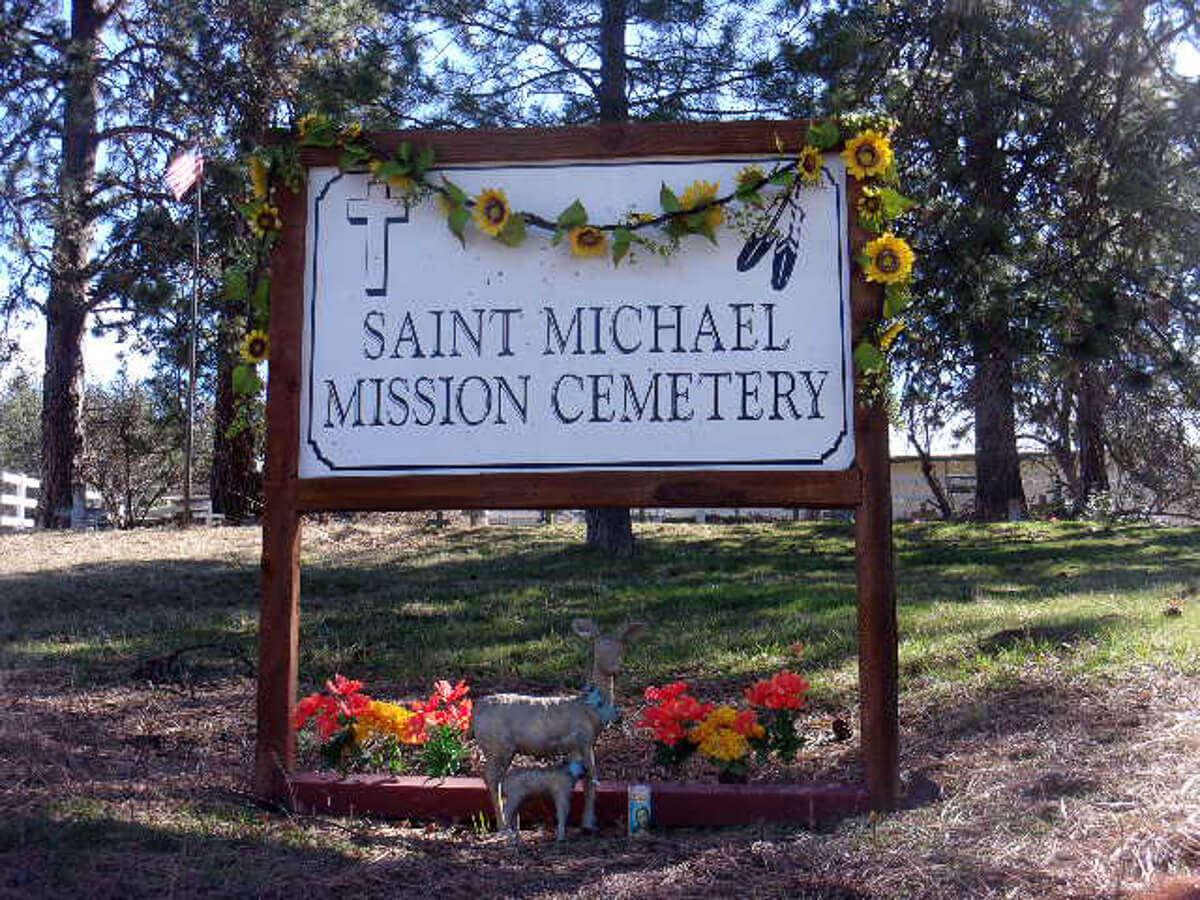 Saint Michael Mission Cemetery, Spokane, WA Burial Records